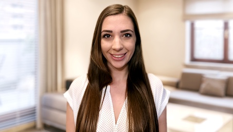person smiling